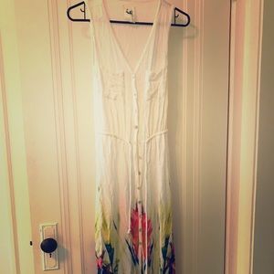 Anthropologie button up Swim Cover or Shawl